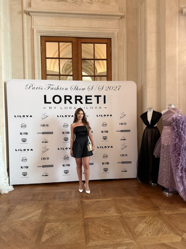 Isabella Duarte en la Paris Fashion Week
